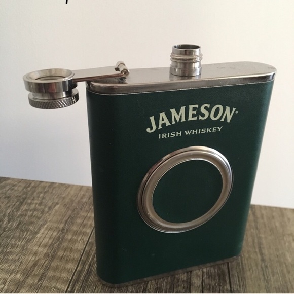 jameson Other Jameson Whisky Flask W Shot Glass Poshmark